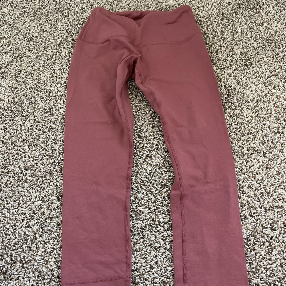 Maroon Leggings